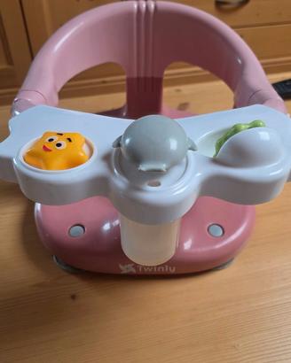 Seggiolino da bagnetto neonato Twinly con ventose