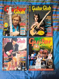 4 riviste Guitar Club ltaly 