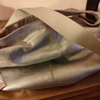 borsa tracolla Furla color argento