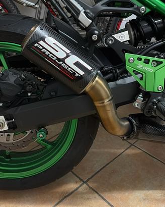 Scarico sc project crt kawasaki  z900 2020/2024