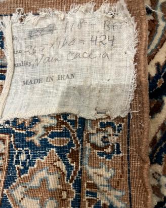 Tappeto antico NAIM made in Iran  cm.265x160
