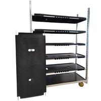 scaffale a carrello 