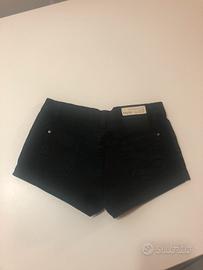 Shorts jeans neri