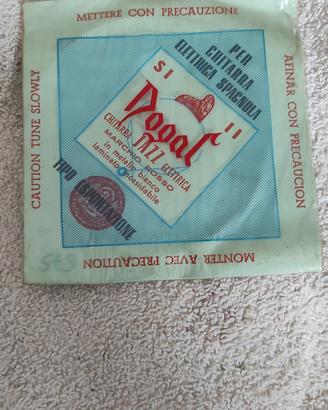 corda chitarra elettrica  spagnola vintage 
