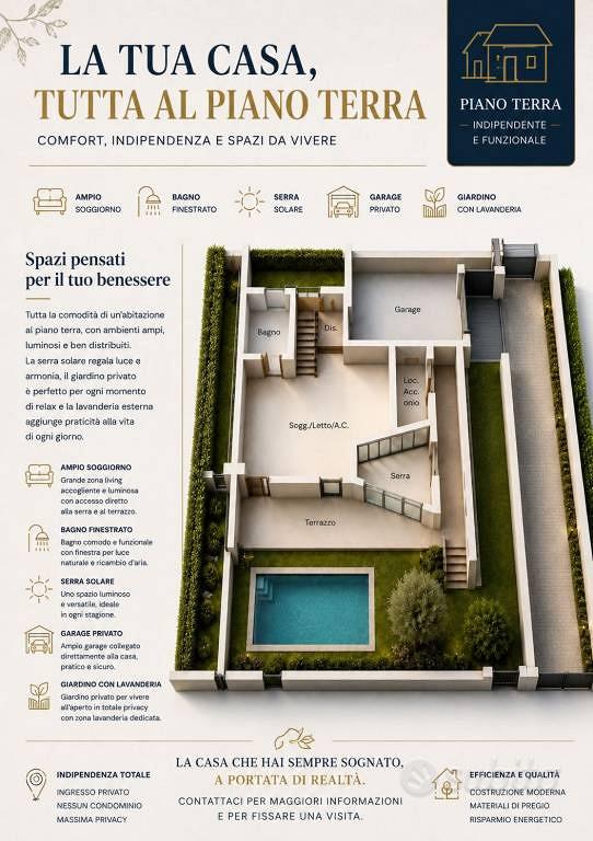 Villa di 130 m² con più di 5 locali e box auto dop - View 2