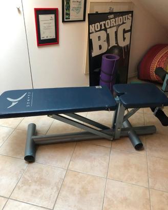 Panca Domyos + Pesi + Manubri Completa_ Home Gym