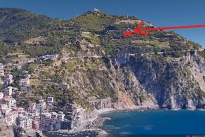 200mq terreno con rudere collabente Cinque Terre