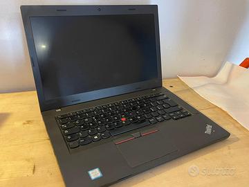 Lenovo L470 intel i5 con 8GB ram e SSD 256GB