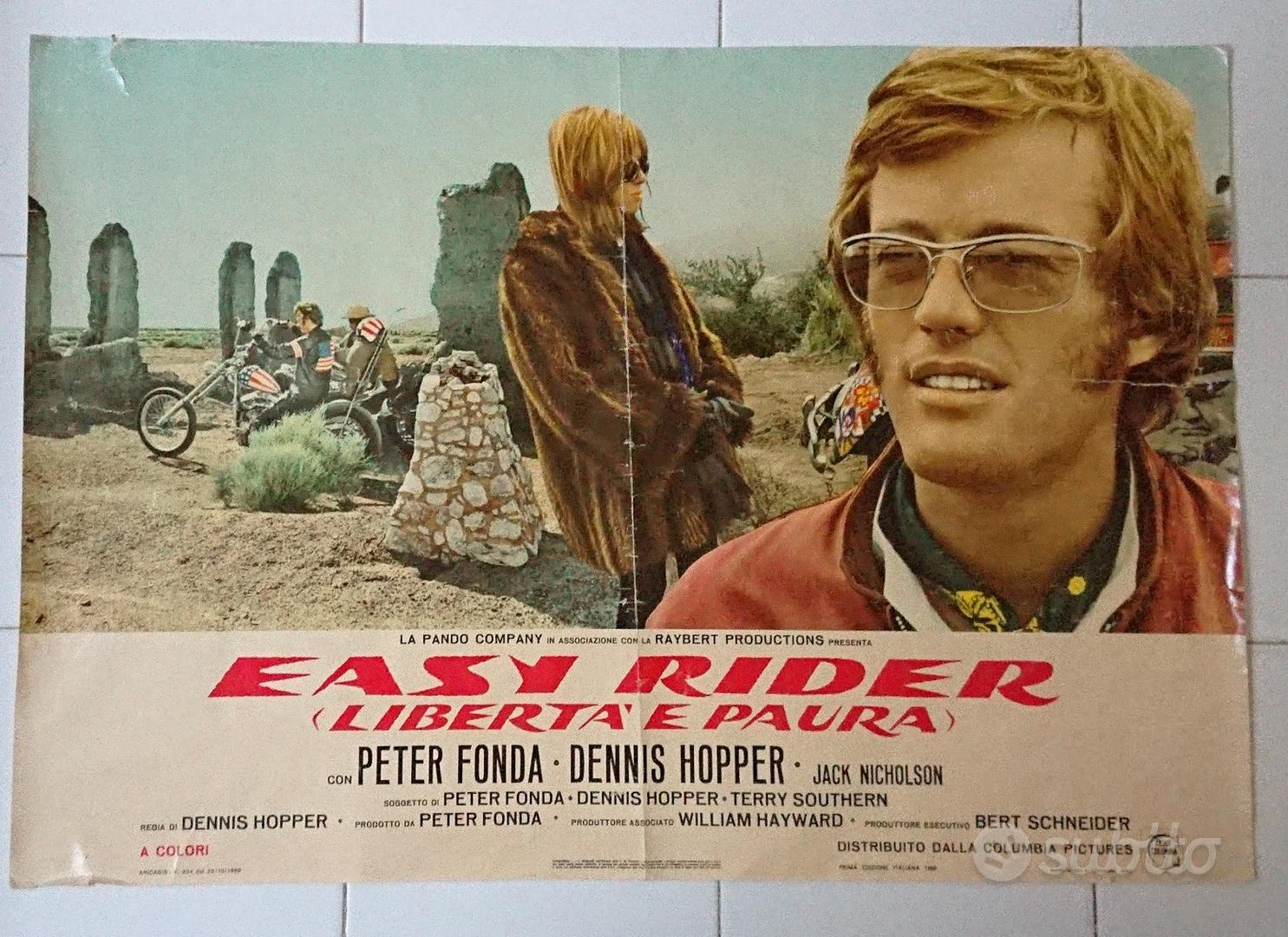 Locandina film Easy Rider 1969 poster ORIGINALE - Collezionismo In ...