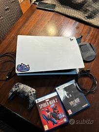 Playstation 5 bianca con lettore disco