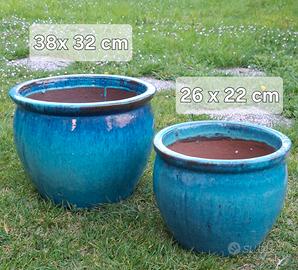 Vasi terracotta smaltati