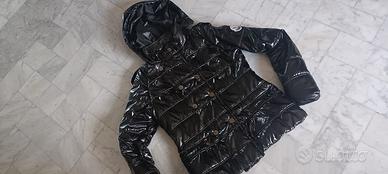 Giubbino  Moncler nero lucido taglia M  donna