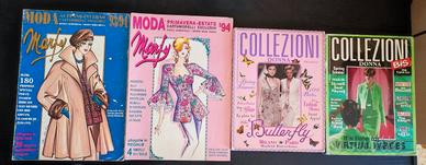 📚 Riviste Moda '90 – Marfy + Collezioni Donna