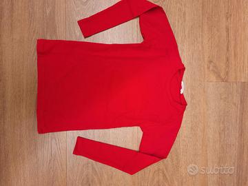 maglietta rossa bambini Baby Jadea