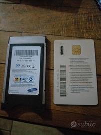 tessera TV sat e cam samsung