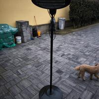 lampade riscaldanti con piedistallo numero 2pezzi