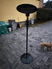 lampade riscaldanti con piedistallo numero 2pezzi