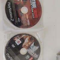 True Crime PS2 e Driver parallel lines solo disco