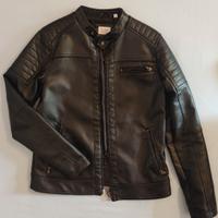 Giubbotto in eco pelle della Blukids - ragazzi