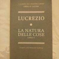 Lucrezio -la natura delle cose (Latino/italiano)