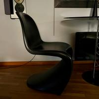 Sedie panton chair nero vitra