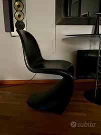Sedie panton chair nero vitra