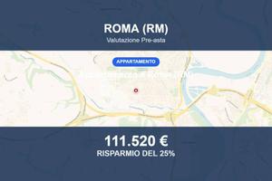 Immobile in asta di 89 m² a Roma