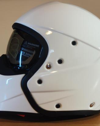 Casco moto Airoh J110 Color White Gloss Taglia M