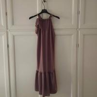 Vestito in raso con fiocco Tg.L