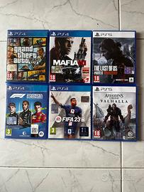 Lotto Giochi PlayStation 4 e PlayStation 5 (GTA V,