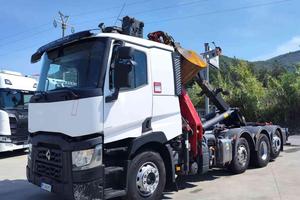 RENAULT 460 EURO 6 GRU E GANCIO SCARRABILE