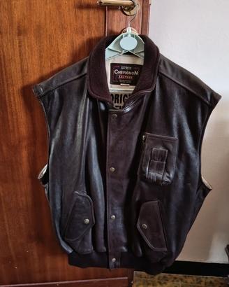 gilet in pelle Chevignon 