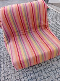 coppia di poltrone letto