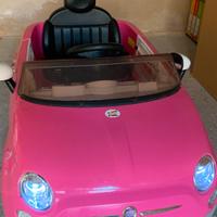 Macchina Elettrica 500 rosa