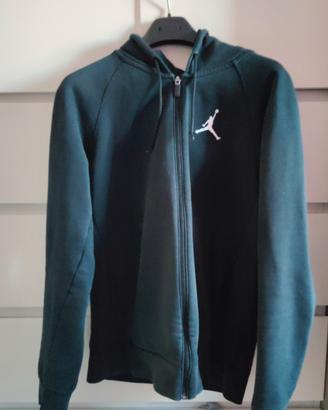 felpa originale Jordan con zip frontale e cappucci