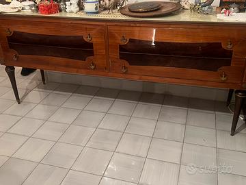 Cassettiera Art Deco vintage anni 50