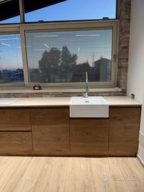 Grande cucina in rovere