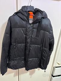 Giubbotto nero da ragazza sunstripes