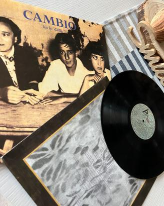 Album Cambio di Lucio Dalla, in versione vinile.