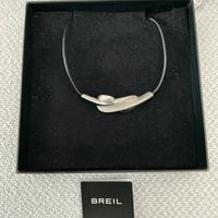 Ciondolo in caucciu e acciaio donna marca breil