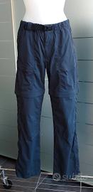 Montura Pantalone Donna Zip Off Trekking Blu tg. M