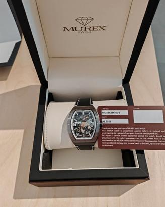 Orologio MUREX EDGE AUTOMATIC SKELETON uomo GARANZ