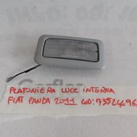 plafoniera luce interna fiat panda 2011