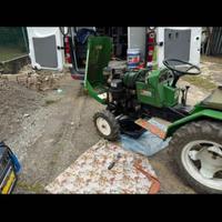 Trattore Ferrari T72 4x4 con fresa