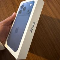 iPhone 17 pro 256gb blu