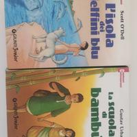 L'isola dei delfini blu di Scott O'Dell+la scuola