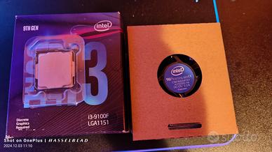 Processore Intel I3-9100F