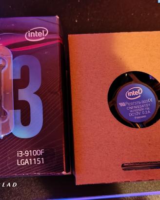 Processore Intel I3-9100F
