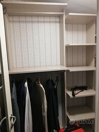 Struttura per cabina armadio