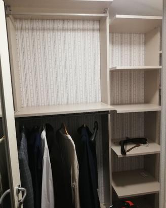 Struttura per cabina armadio